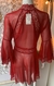 ROBE VANINA EM TULE E RENDA VERMELHO - comprar online