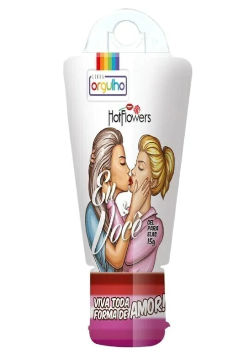 GEL EXCITANTE HOTFLOWERS FEMININO EU E VOCE