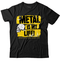 Camiseta Metal is my life