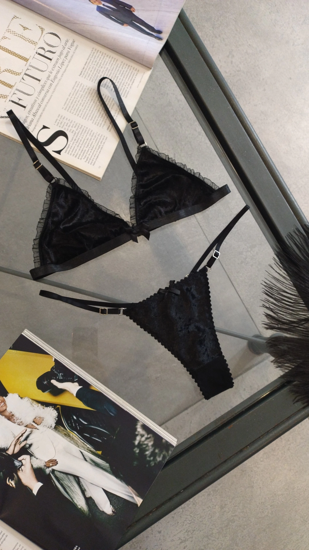 Conjunto Velvet Black