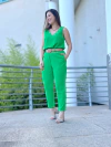 Conjunto calça e regata alfaiataria Beatriz