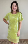 Vestido de paetê Tereza