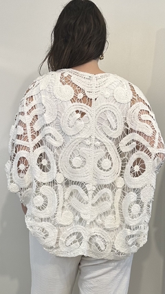 Kimono de algodão branco - comprar online