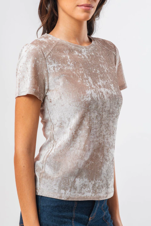 Remera velvet Aura en internet