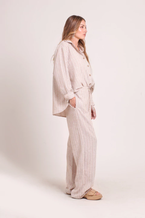 PA2702 PANTALON LINO ANGELINA RAYADO