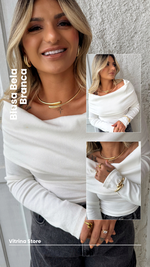 Blusa Ombro a Ombro - comprar online