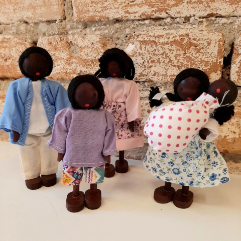 Kit Família Negra com 05