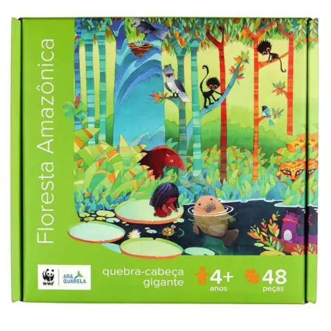 Quebra-Cabeça Gigante Floresta Amazônica
