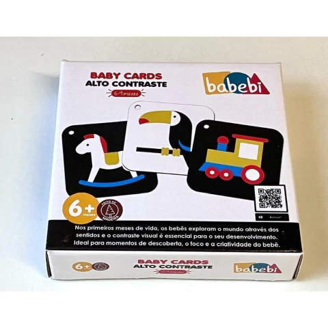 Baby Cards " Alto Contraste" - 6 meses