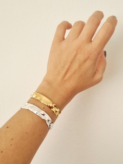 Bracelete Martillo Banho Ouro - comprar online