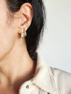 Argola Atol P dourado - comprar online