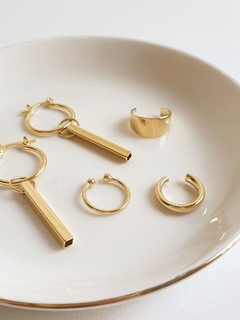Piercing fake Atena banho ouro - loja online