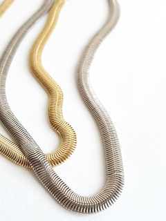 Colar Malha banho ouro - comprar online