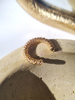 Imagem do Piercing fake Harpa banho ouro
