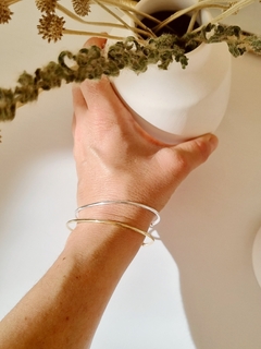 Bracelete Um Banho Ouro - loja online