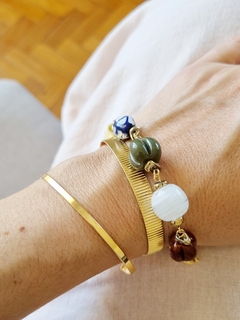 Pulseira Vernazza Vermelha - Essa Moça Tem Bossa