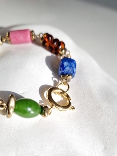 Pulseira Vernazza Rosa - Essa Moça Tem Bossa