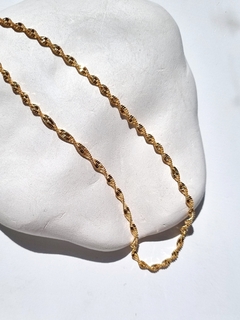 Gargantilha Lira Banho Ouro - comprar online