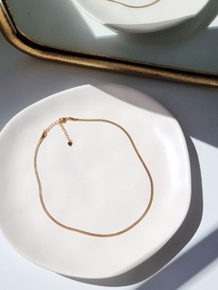 Gargantilha Mince Banho Ouro - loja online
