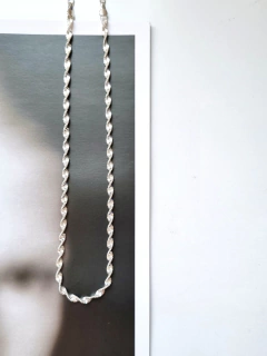 Gargantilha Lira Banho Prata - Essa Moça Tem Bossa