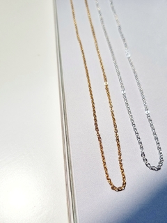 Colar Faenza banho ouro