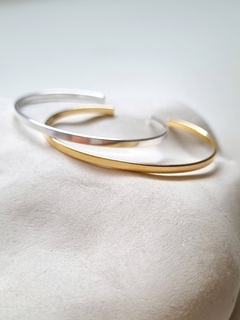 Bracelete Lina Banho Prata - Essa Moça Tem Bossa