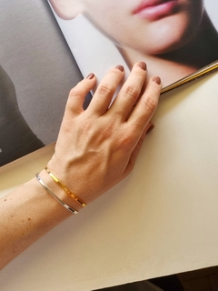 Bracelete Lina Banho Prata - comprar online