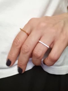 Anel Traço dupla - loja online