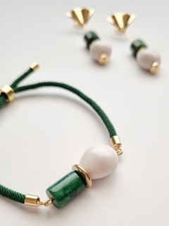 Pulseira Corda verde - Essa Moça Tem Bossa