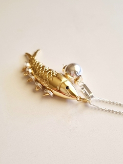 Colar Pez dourado