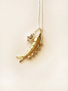 Colar Pez dourado