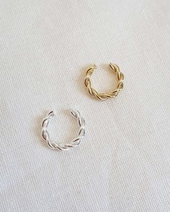 Piercing fake Torcido banho ouro - Essa Moça Tem Bossa