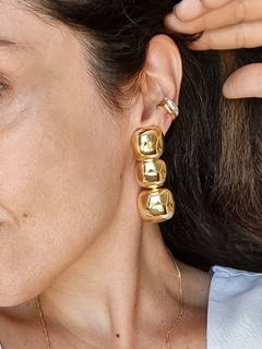 Piercing fake Mia banho ouro - Essa Moça Tem Bossa