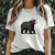 T-Shirt Bear Rock Cowboy Unissex - comprar online