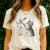 T-Shirt Gato e Lavanda