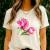 T-Shirt Floral Impactante - comprar online