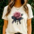 T-Shirt Gothic Rose Elegance - comprar online