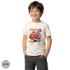Off White - Camiseta Infantil Carros