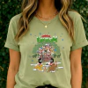 Pistache - Camiseta Feminina Animal Kingdom Natal Com Personagens Animados Na Selva