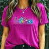 Fucsia - Camiseta Feminina Monstros Coloridos Com Estrelas