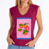 Fucsia - Camiseta Feminina Laranjas Orgânicas