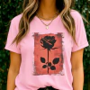 Rosa Bebê - T-Shirt Rosa Rebelde Vintage