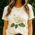 T-Shirt White Roses Rock Attitude - comprar online