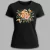 Imagem do T-shirt Floral Peach Power 100% Algodão