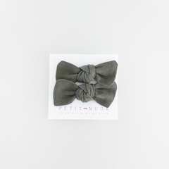 Moño para nena Magnolia dos colitas - comprar online