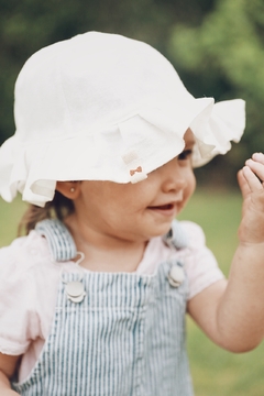 Gorro Bebita Petit Blanco