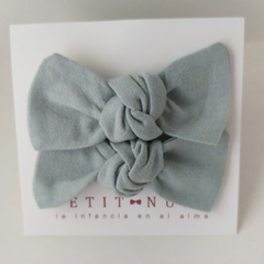 Moño para nena Magnolia dos colitas - Petit Nude | Comprá Online 