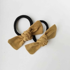 Moño para nena Magnolia dos colitas