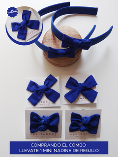 COMBO AZUL FRANCIA ( 1 MINI NADINE DE REGALO)
