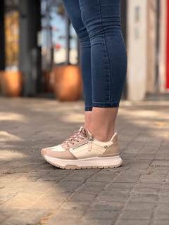 ZAPATILLA DONNA BEIGE CRUDO - comprar online